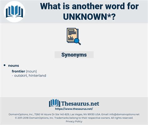 unknown thesaurus